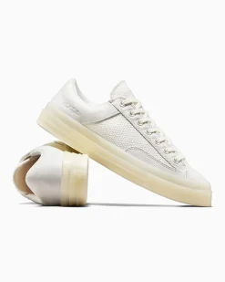 Converse Modelli Bassi|Modelli Bassi<Chuck 70 Marquis Mixed Materials Bianco vintage/Fossilized