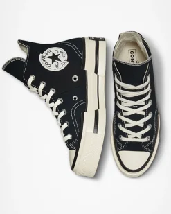 Converse Modelli Alti|Modelli Con Platform<Chuck 70 Plus Nero/Egret/Nero