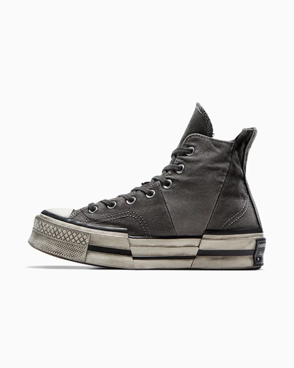 Converse Modelli Alti<Chuck 70 Plus Smokey Wash Egret/Grigio fumo