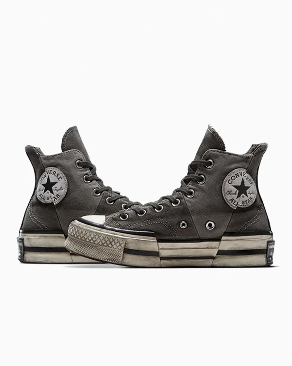 Converse Modelli Alti<Chuck 70 Plus Smokey Wash Egret/Grigio fumo