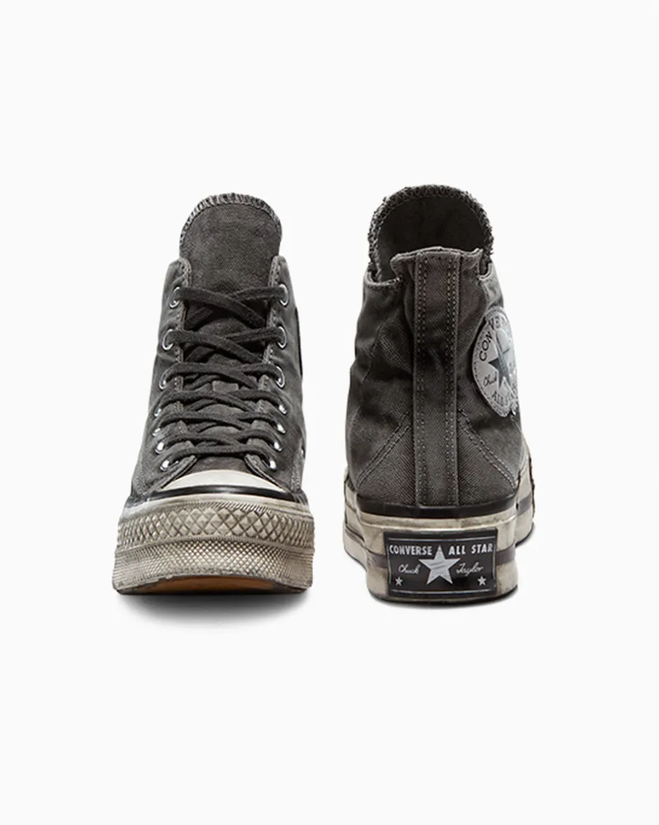 Converse Modelli Alti<Chuck 70 Plus Smokey Wash Egret/Grigio fumo