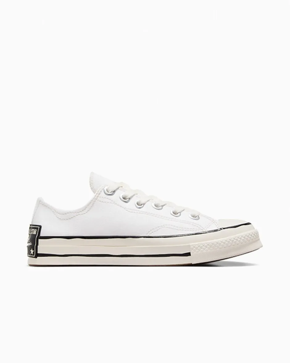 Converse Modelli Bassi|Chuck Taylor All Star<Chuck 70 Sketch Bianco/Nero/Egret