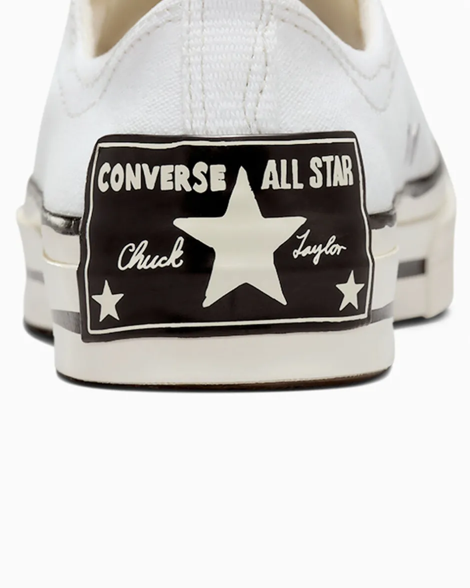 Converse Modelli Bassi|Chuck Taylor All Star<Chuck 70 Sketch Bianco/Nero/Egret