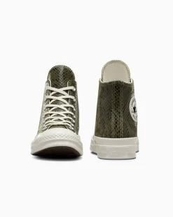 Converse Modelli Alti|Chuck Taylor All Star<Chuck 70 Snakeskin Print Light Field Surplus/Egret