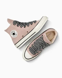 Converse Modelli Alti|Chuck Taylor All Star<Chuck 70 Suede Bite The Dust/Egret/Duna morbida