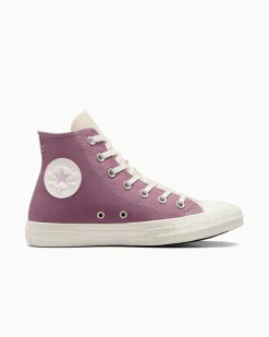 Converse Modelli Alti|Modelli Alti<Chuck 70 Tri-Color Viola fantasma/Egret