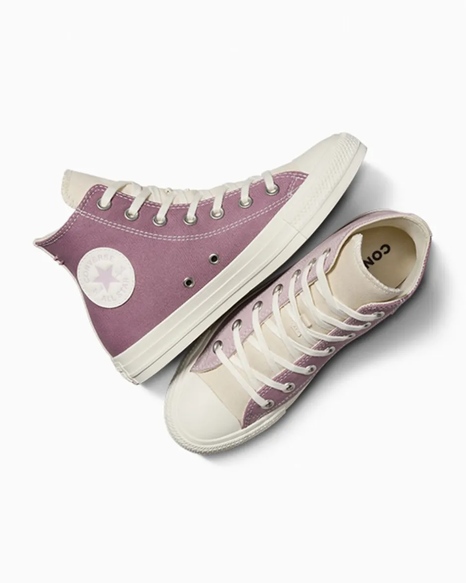 Converse Modelli Alti|Modelli Alti<Chuck 70 Tri-Color Viola fantasma/Egret