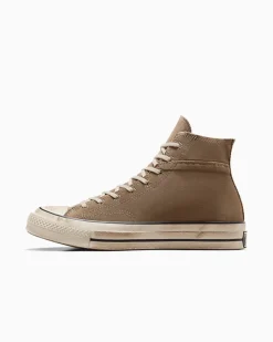 Converse Modelli Alti<Chuck 70 Upcycled Fango/Fango/Nero