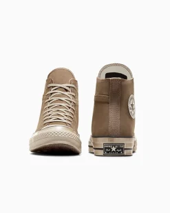 Converse Modelli Alti<Chuck 70 Upcycled Fango/Fango/Nero