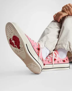 Converse Modelli Bassi<Chuck 70 Valentine's Day Jellyfish Jitter chiaro/Rosso/Egret
