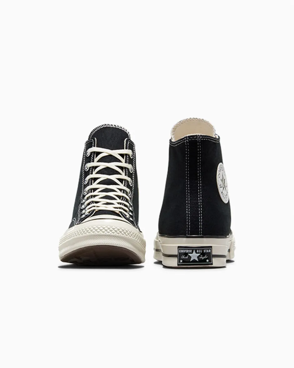 Converse Modelli Alti|Chuck Taylor All Star<Chuck 70 Vintage Canvas Nero/Nero/Egret