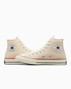 Converse Modelli Alti|Chuck Taylor All Star<Chuck 70 Vintage Canvas Pergamena/Granato/Egret