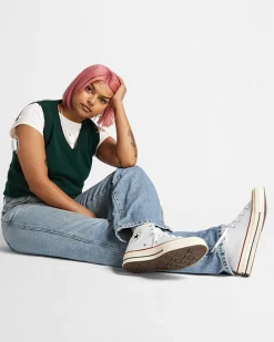 Converse Modelli Alti|Chuck Taylor All Star<Chuck 70 Vintage Canvas Bianco