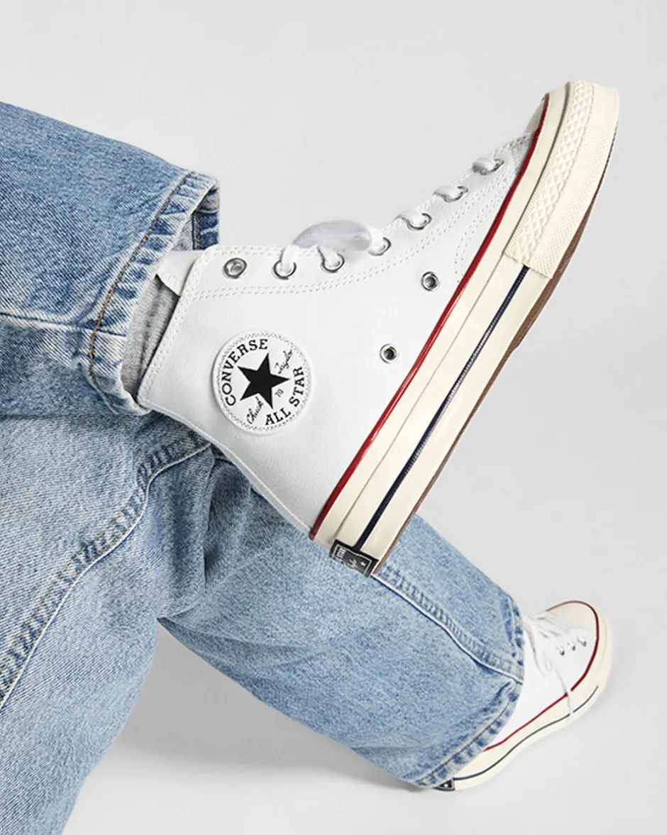 Converse Modelli Alti|Chuck Taylor All Star<Chuck 70 Vintage Canvas Bianco