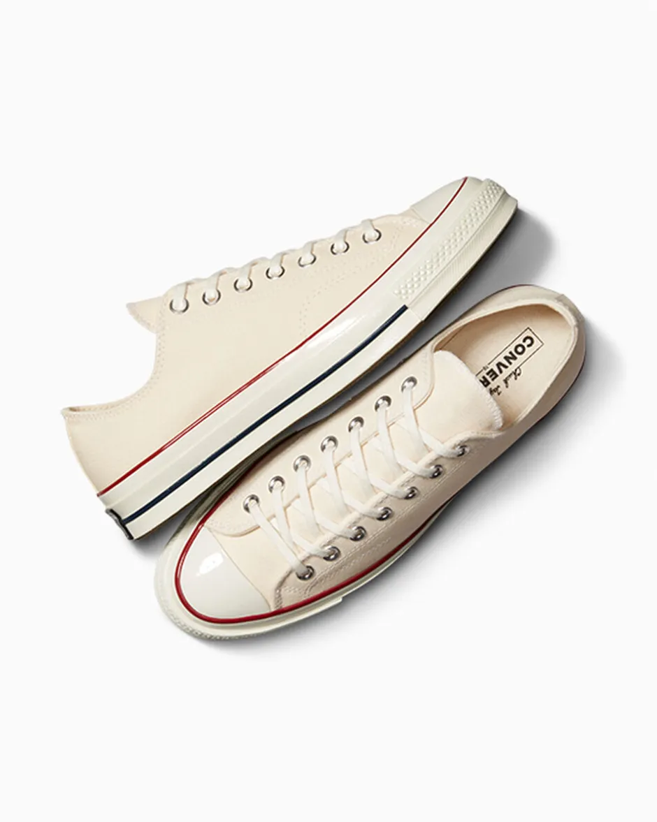 Converse Modelli Bassi|Chuck Taylor All Star<Chuck 70 Vintage Canvas Pergamena/Granato/Egret