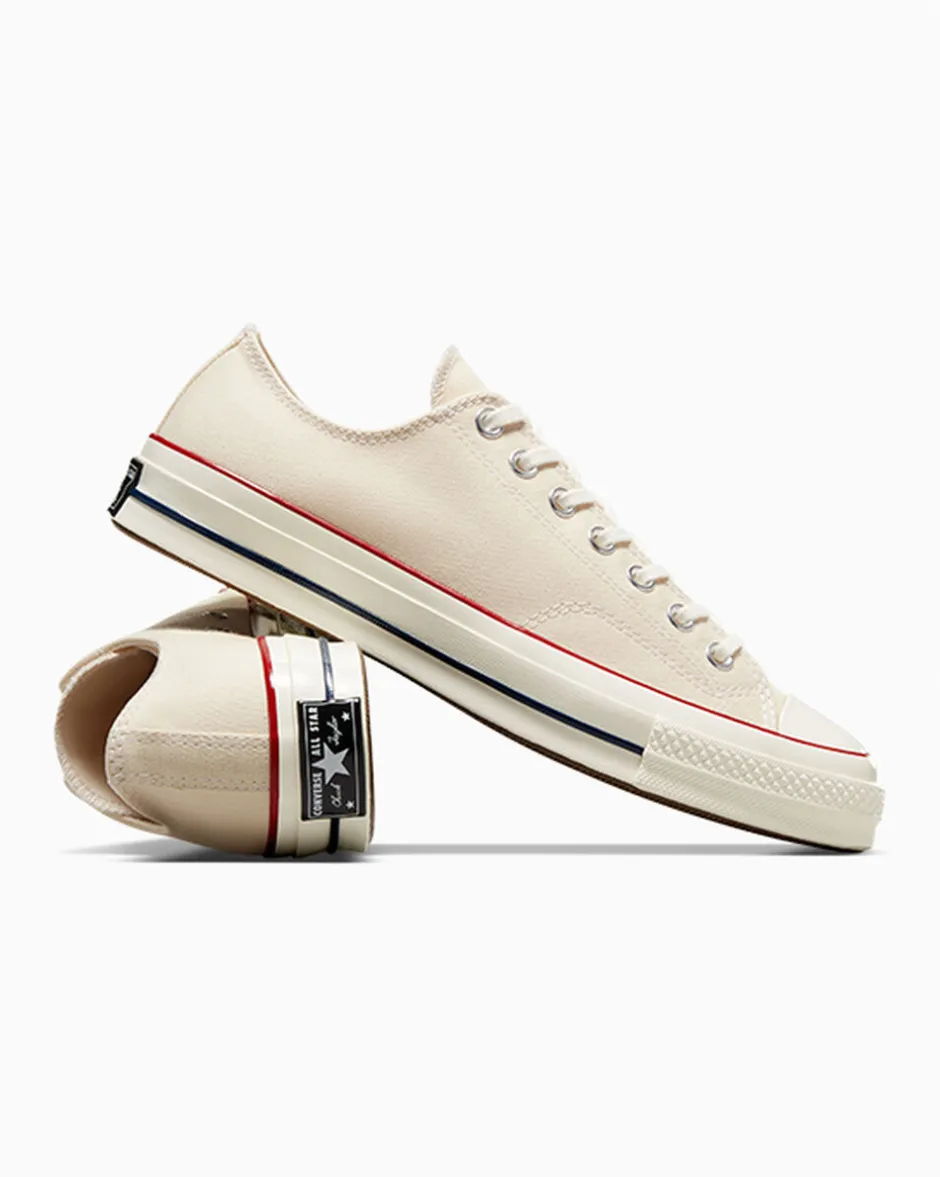 Converse Modelli Bassi|Chuck Taylor All Star<Chuck 70 Vintage Canvas Pergamena/Granato/Egret