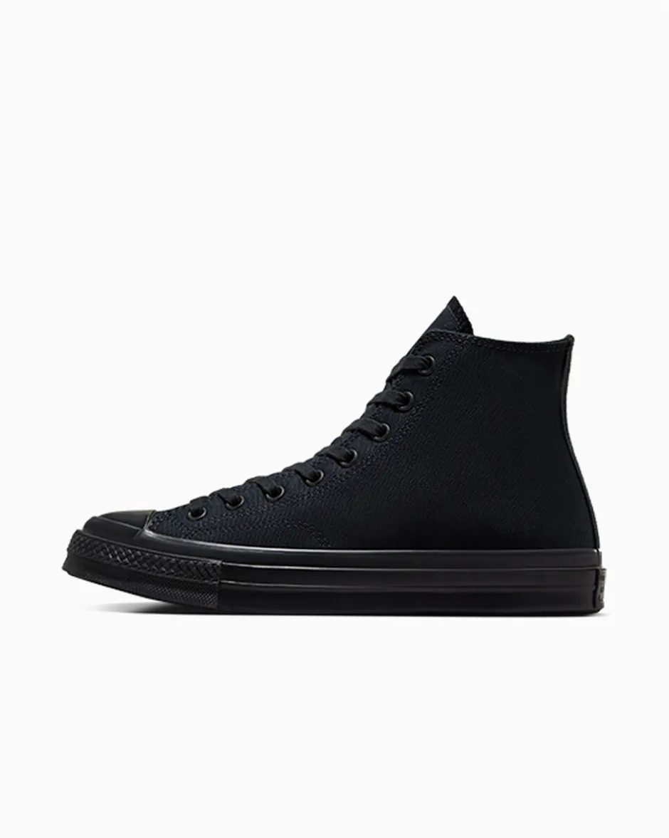 Converse Modelli Alti|Modelli Alti<Chuck 70 Vintage Canvas Black/Almost Black/Black