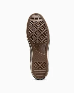 Converse Modelli Alti|Calzata Larga<Chuck 70 Vintage Canvas Dark Root/Egret/Nero