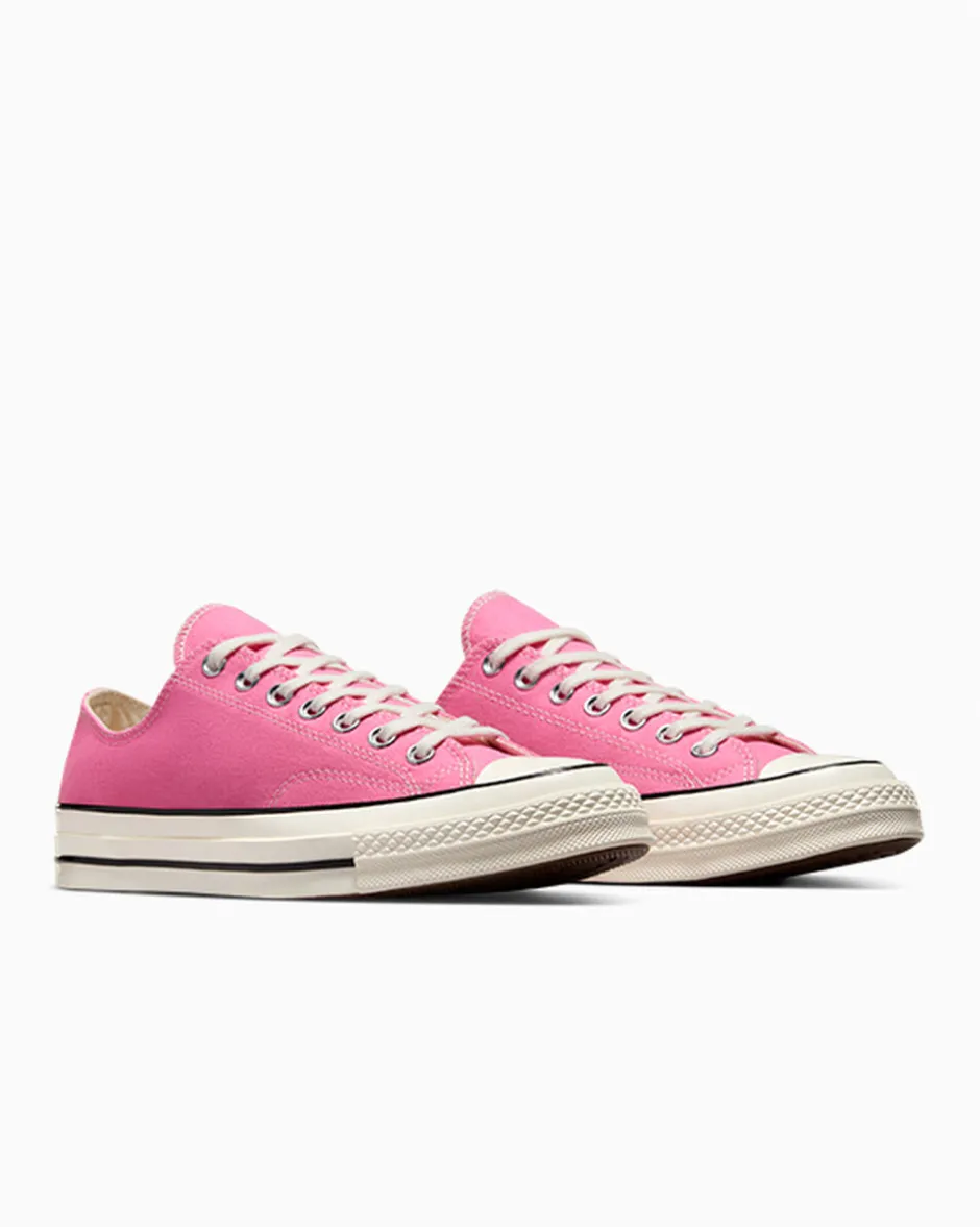 Converse Modelli Bassi|Modelli Bassi<Chuck 70 Vintage Canvas Rosa/Egret/Nero