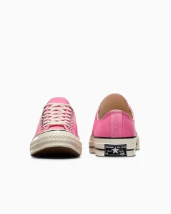 Converse Modelli Bassi|Modelli Bassi<Chuck 70 Vintage Canvas Rosa/Egret/Nero