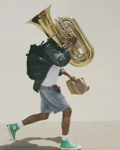 Converse Modelli Alti|Chuck Taylor All Star<Chuck 70 Vintage Canvas Verde lucente/Egret/Nero