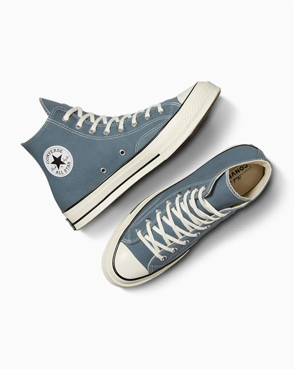 Converse Modelli Alti|Chuck Taylor All Star<Chuck 70 Vintage Canvas Verde acqua/Egret/Nero