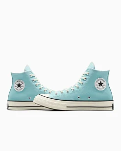 Converse Modelli Alti|Modelli Alti<Chuck 70 Vintage Canvas Vernal Pool/Egret/Nero