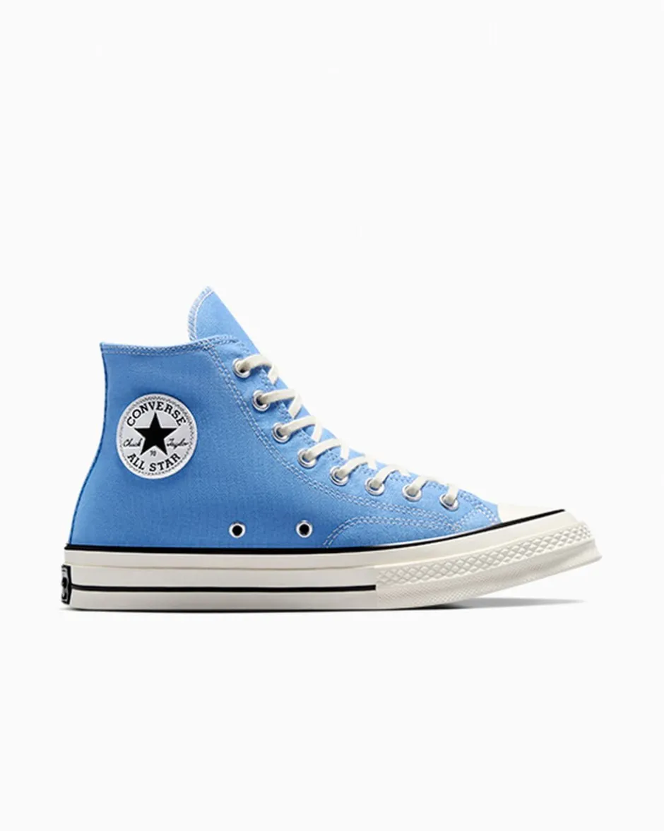 Converse Modelli Alti|Modelli Alti<Chuck 70 Vintage Canvas Cielo terso/Egret/Nero