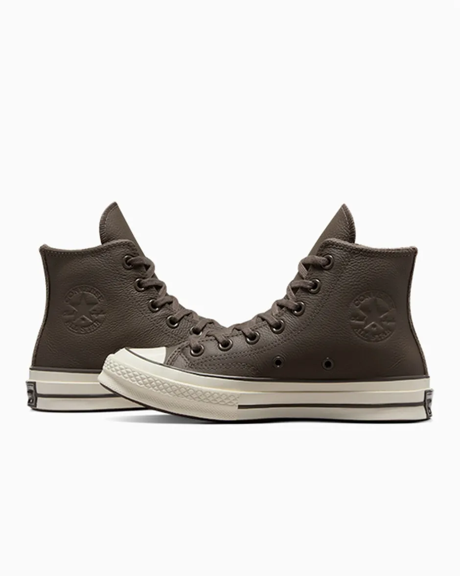 Converse Modelli Alti|Modelli Alti<Chuck 70 Weatherized Leather Tartufo/Tartufo/Egret