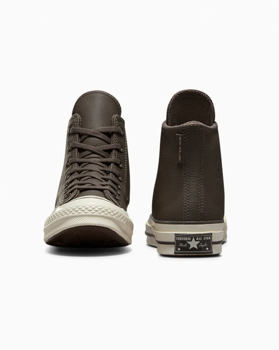 Converse Modelli Alti|Modelli Alti<Chuck 70 Weatherized Leather Tartufo/Tartufo/Egret