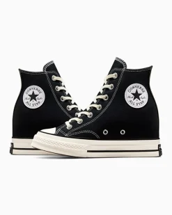 Converse Modelli Alti|Modelli Bassi<Chuck 70 Wedge midnight clover