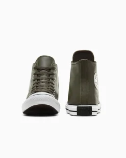 Converse Modelli Alti|Modelli Alti<Chuck Taylor All Star Verde grotta/Whisky scuro/Bianco