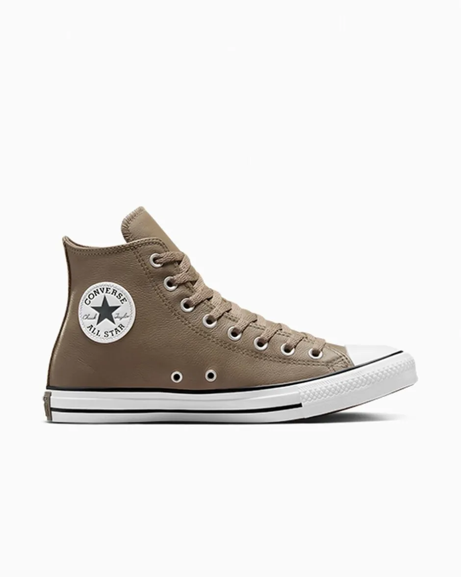 Converse Modelli Alti|Modelli Alti<Chuck Taylor All Star Beige classico/Materia scura