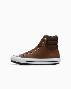 Converse Ragazzi (Età 8-12 Anni)|Ragazzo<Chuck Taylor All Star Berkshire Boot Orso bruno/Nero/Bianco