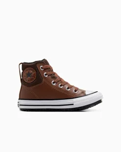 Converse Bambini (Età 4-8 Anni)|Ragazzo<Chuck Taylor All Star Berkshire Boot Orso bruno/Nero/Bianco