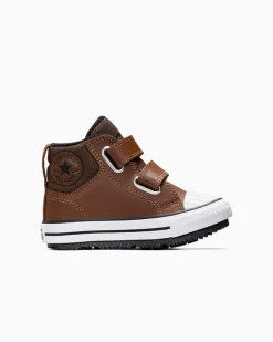 Converse Neonati E Bimbi Piccoli (Età 0-4 Anni)|Ragazzo<Chuck Taylor All Star Berkshire Boot Orso bruno/Nero/Bianco