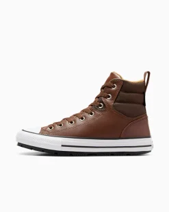 Converse Modelli Alti|Modelli Alti<Chuck Taylor All Star Berkshire Boot Water-Repellent Orso bruno/Fungo marrone chiaro/Bianco