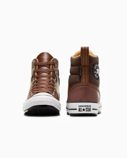 Converse Modelli Alti|Modelli Alti<Chuck Taylor All Star Berkshire Boot Water-Repellent Orso bruno/Fungo marrone chiaro/Bianco