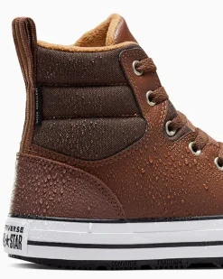 Converse Modelli Alti|Modelli Alti<Chuck Taylor All Star Berkshire Boot Water-Repellent Orso bruno/Fungo marrone chiaro/Bianco