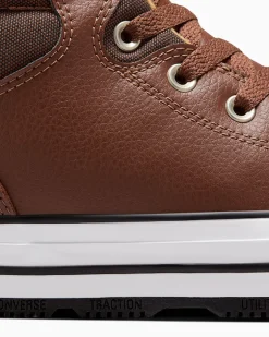 Converse Modelli Alti|Modelli Alti<Chuck Taylor All Star Berkshire Boot Water-Repellent Orso bruno/Fungo marrone chiaro/Bianco