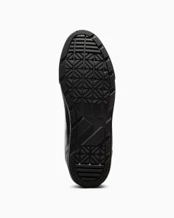 Converse Modelli Alti|Modelli Alti<Chuck Taylor All Star Berkshire Boot Pelle di squalo/Nero/Eclissi totale