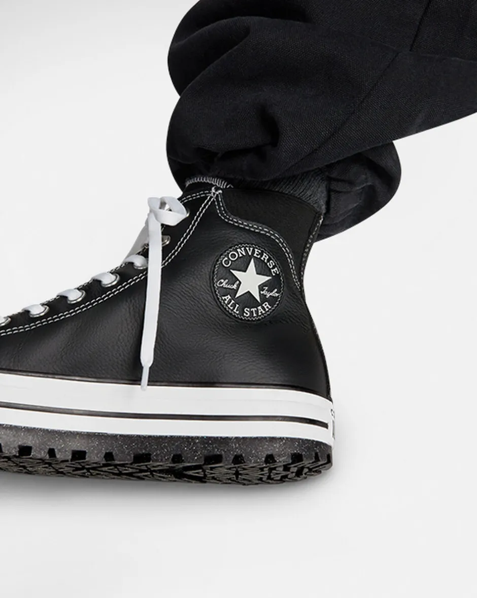 Converse Modelli Alti|Stivaletti<Chuck Taylor All Star City Trek Waterproof Boot Black/White/Silver