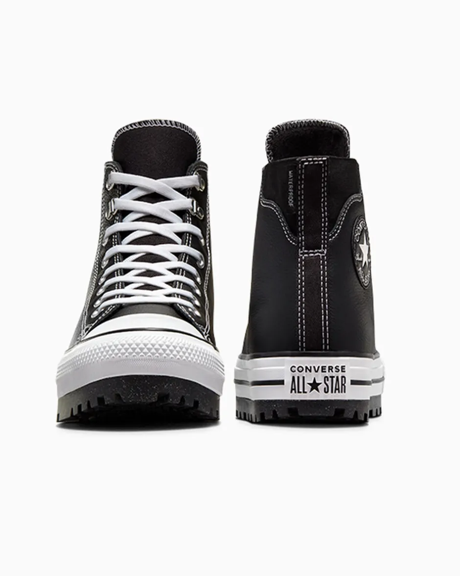 Converse Modelli Alti|Stivaletti<Chuck Taylor All Star City Trek Waterproof Boot Black/White/Silver