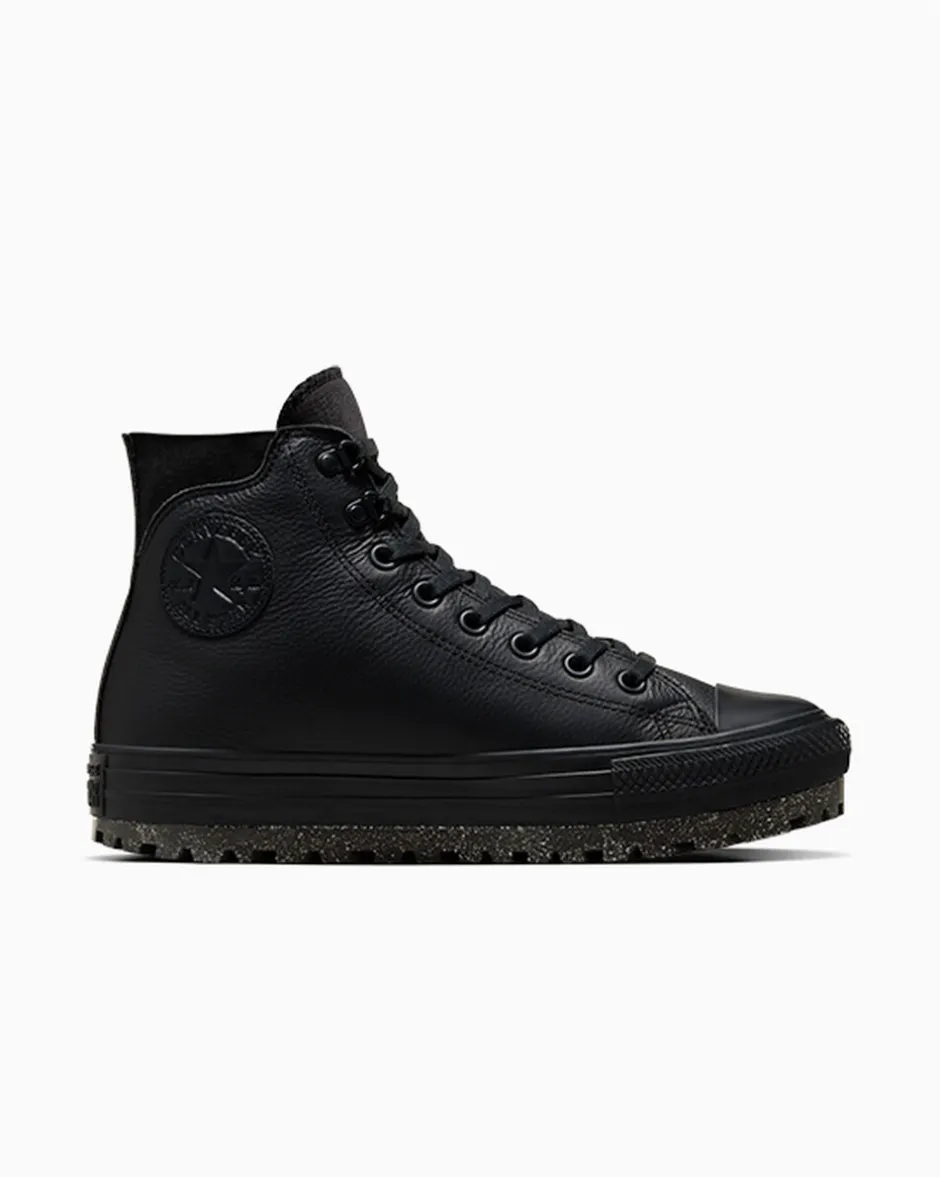 Converse Modelli Alti|Stivaletti<Chuck Taylor All Star City Trek Waterproof Boot Black/Blackblack