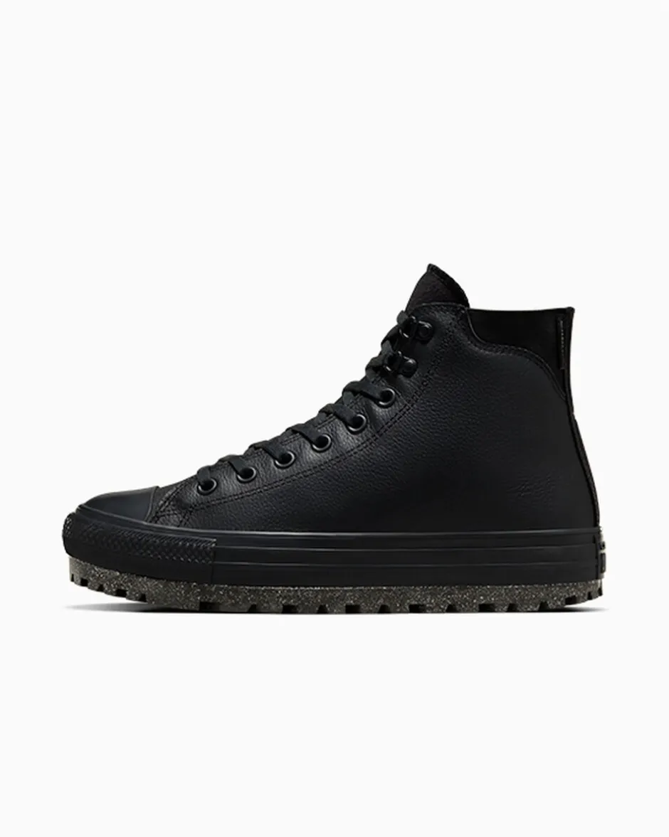Converse Modelli Alti|Stivaletti<Chuck Taylor All Star City Trek Waterproof Boot Black/Blackblack