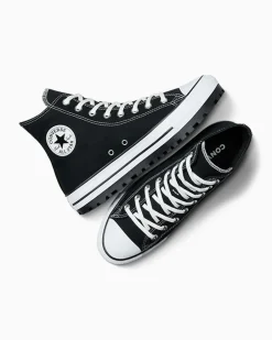 Converse Modelli Alti|Modelli Bassi<Chuck Taylor All Star City Trek black