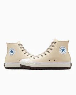 Converse Modelli Alti|Modelli Alti<Chuck Taylor All Star City Trek Miso Glaze/Blu armatura/Bianco
