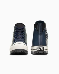 Converse Modelli Alti|Stivaletti<Chuck Taylor All Star City Trek Waterproof Boot Profondo scuro/Verde acqua neutro