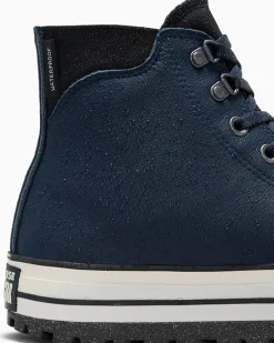 Converse Modelli Alti|Stivaletti<Chuck Taylor All Star City Trek Waterproof Boot Profondo scuro/Verde acqua neutro