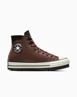 Converse Modelli Alti|Stivaletti<Chuck Taylor All Star City Trek Waterproof Boot Orso bruno/Fungo marrone chiaro/ Nero